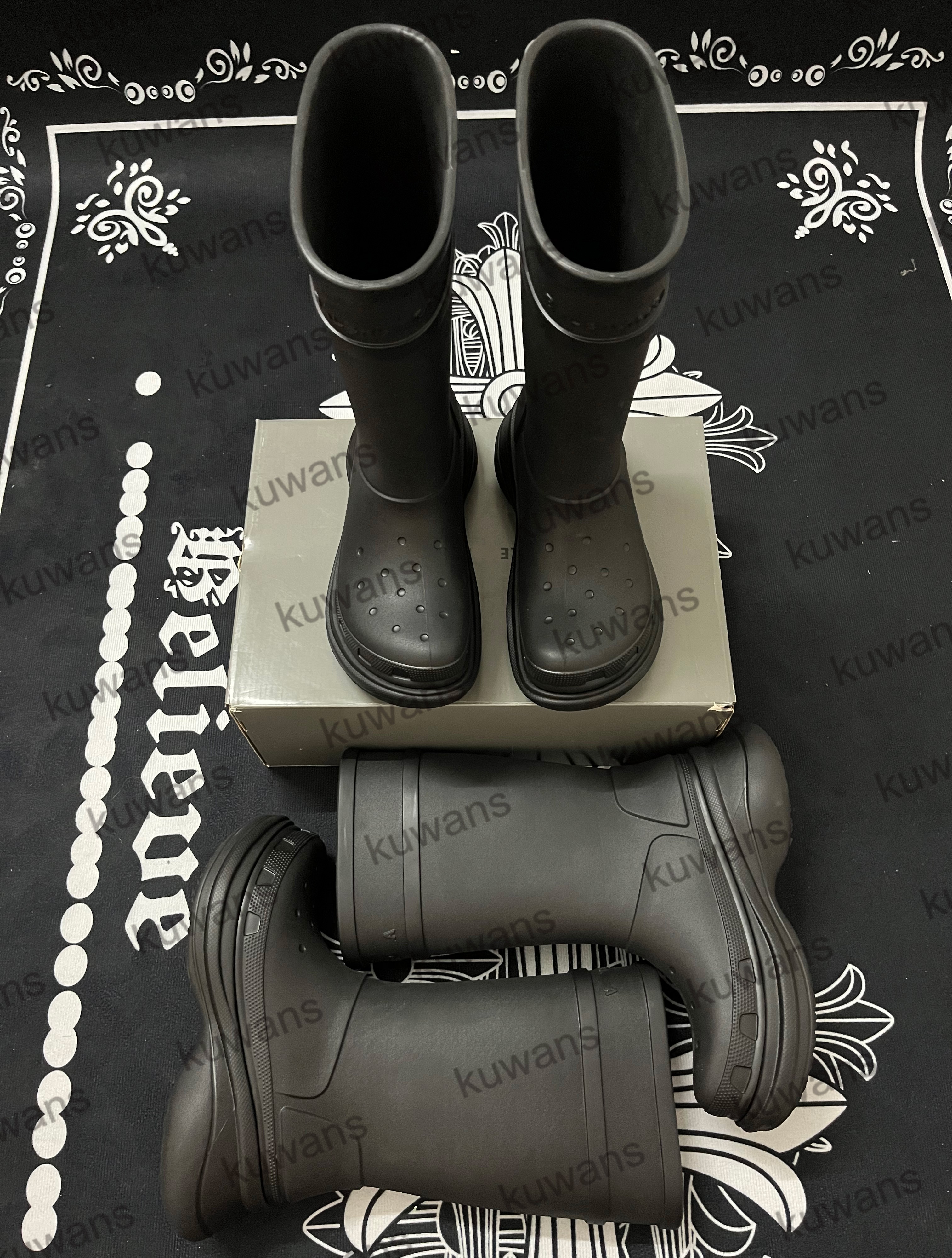 Women Designer Boot Boots Rain Rubber Winter Rainboots Platform Ankle Slip-On Half Pink Black Green Focalistic Outdoor Luxury Size, Color 2
Women Designer Boot Boots Rain Rubber Winter Rainboots Platform Ankle Slip-On Half Pink Black Green Focalistic Outdoor Luxury Size, Color 2