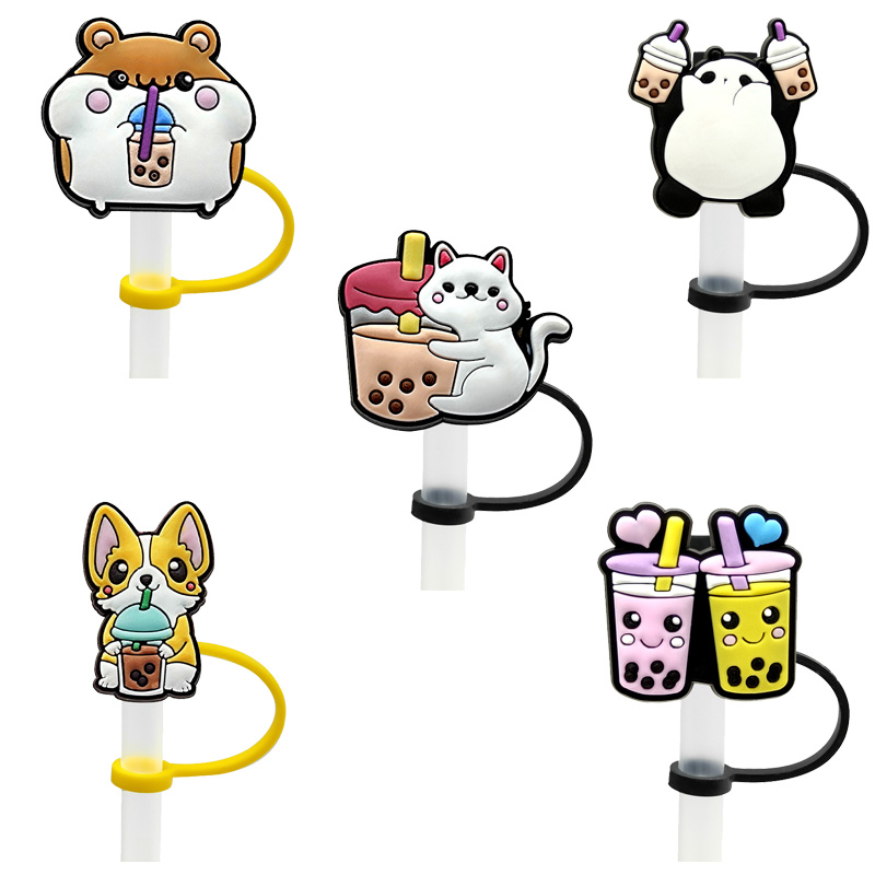 cute boba milk tea soft rubber reusable straw topper accessories cover charms Splash Proof drinking dust plug decorative charm fit 8mm straw picnic camping
cute boba milk tea soft rubber reusable straw topper accessories cover charms Splash Proof drinking dust plug decorative charm fit 8mm straw picnic camping