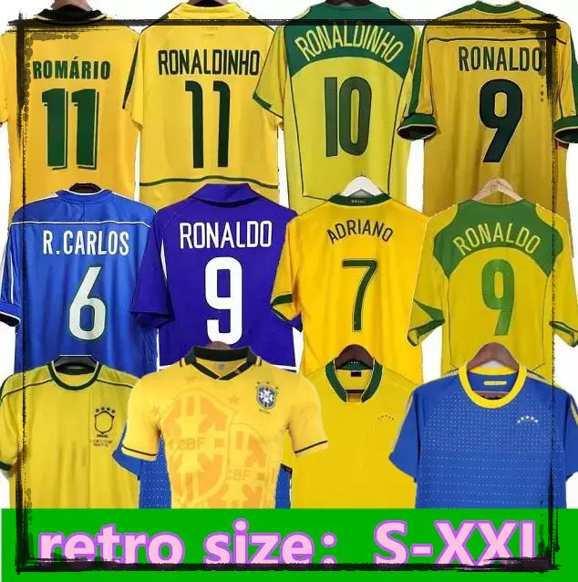 1998 Brasil soccer jerseys 2022 retro shirts Carlos Romario Ronaldinho 2004 camisa de futebol 1994 BraziLS 2006 1982 RIVALDO ADRIANO JOELINTON 1988 2000 1957 2010 99, 1998 home
1998 Brasil soccer jerseys 2022 retro shirts Carlos Romario Ronaldinho 2004 camisa de futebol 1994 BraziLS 2006 1982 RIVALDO ADRIANO JOELINTON 1988 2000 1957 2010 99, 1998 home