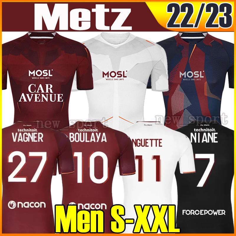 22 23 FC Metz VAGNER BOULAYA NIANE Soccer jerseys Accepted 10 BOULAYA 11 NGUETTE 15 SARR 17 DELAINE 18 CENTONZE 26 YADE -XXL shirts men uniforms, Meisi 22 23 home
22 23 FC Metz VAGNER BOULAYA NIANE Soccer jerseys Accepted 10 BOULAYA 11 NGUETTE 15 SARR 17 DELAINE 18 CENTONZE 26 YADE -XXL shirts men uniforms, Meisi 22 23 home