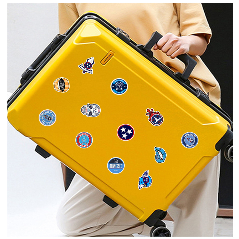 50Pcs rugby Sticker Titans Graffiti Stickers for DIY Luggage Laptop Skateboard Motorcycle Bicycle Stickers