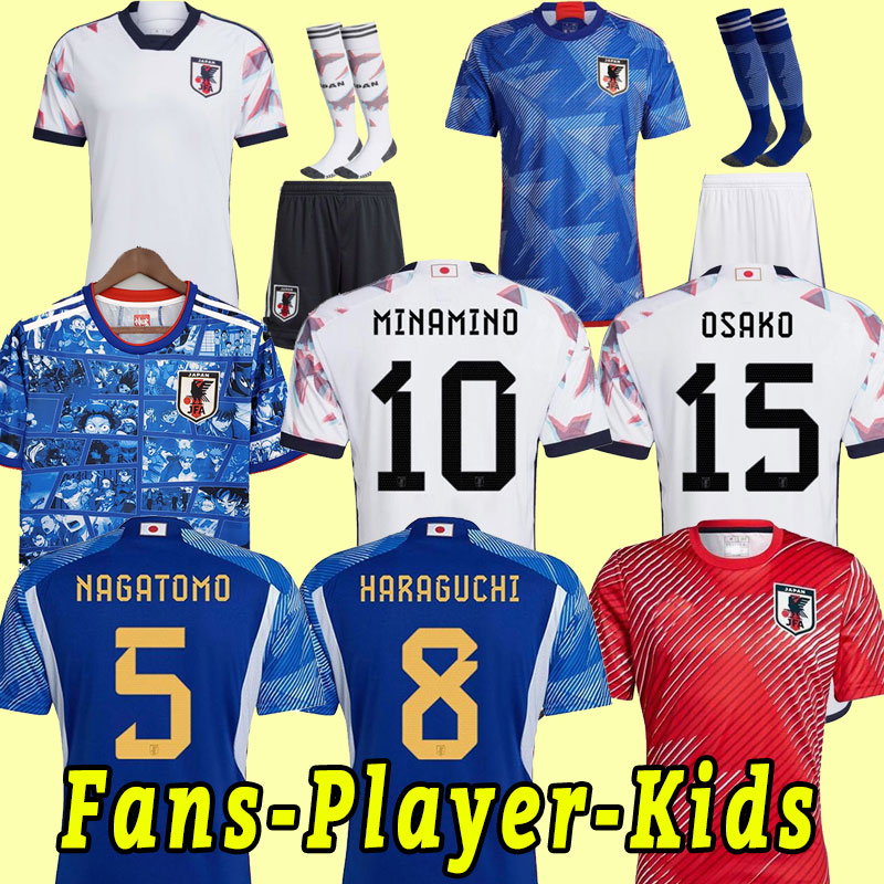 16-4XL World Cup 2022 Japan Soccer Jersey 22 23 home blue Cartoon Captain TSUBASA ATOM Japanese 2023 Football Player Fans Shirt HONDA KAGAWA OKAZAKI men kids kit, Home women
16-4XL World Cup 2022 Japan Soccer Jersey 22 23 home blue Cartoon Captain TSUBASA ATOM Japanese 2023 Football Player Fans Shirt HONDA KAGAWA OKAZAKI men kids kit, Home women