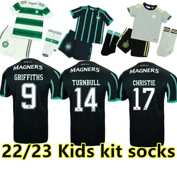 Kids socks 22 23 Celtic Soccer Jerseys ABADA JOTA 2022 2023 TURNBULL home Away 3rd Kit KYOGO ROGIC MCGREGOR GIAKOUMAKIS Football Shirt FORREST RALSTON Mens Jersey, 22/23 3rd
Kids socks 22 23 Celtic Soccer Jerseys ABADA JOTA 2022 2023 TURNBULL home Away 3rd Kit KYOGO ROGIC MCGREGOR GIAKOUMAKIS Football Shirt FORREST RALSTON Mens Jersey, 22/23 3rd
