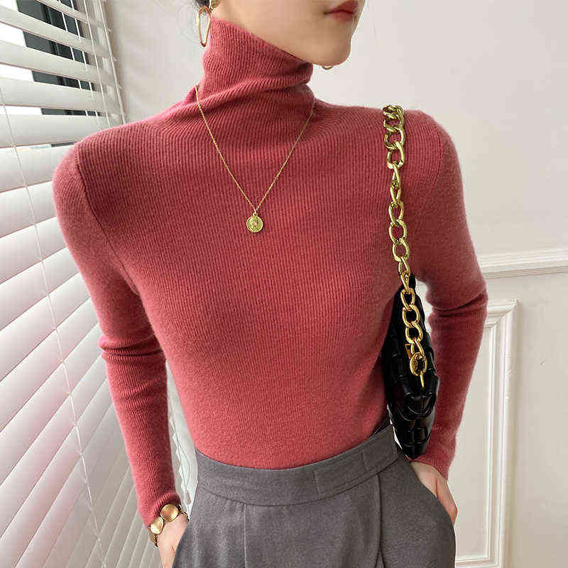 Knits Tees 2021 Autumn Winter Turtleneck Cashmere Sweater Women Knitted Pullover Fashion Keep Warm New Long Sleeve Tops 0922, White
Knits Tees 2021 Autumn Winter Turtleneck Cashmere Sweater Women Knitted Pullover Fashion Keep Warm New Long Sleeve Tops 0922, White