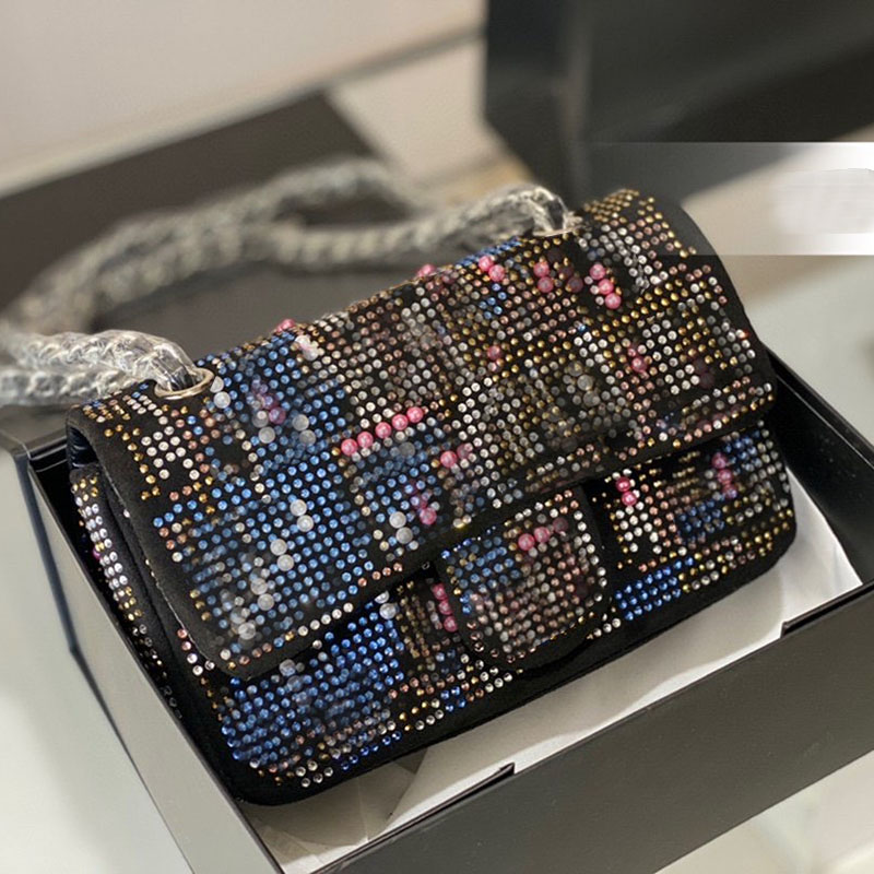 Fashion Women Rhinestone Classic Flap Crossbody Bag Pearl Luxury Quilted Vintage Versatile Shoulder Bag Adjustable Chain Multi Pochette Shopping Makeup Suitcase, Black
Fashion Women Rhinestone Classic Flap Crossbody Bag Pearl Luxury Quilted Vintage Versatile Shoulder Bag Adjustable Chain Multi Pochette Shopping Makeup Suitcase, Black