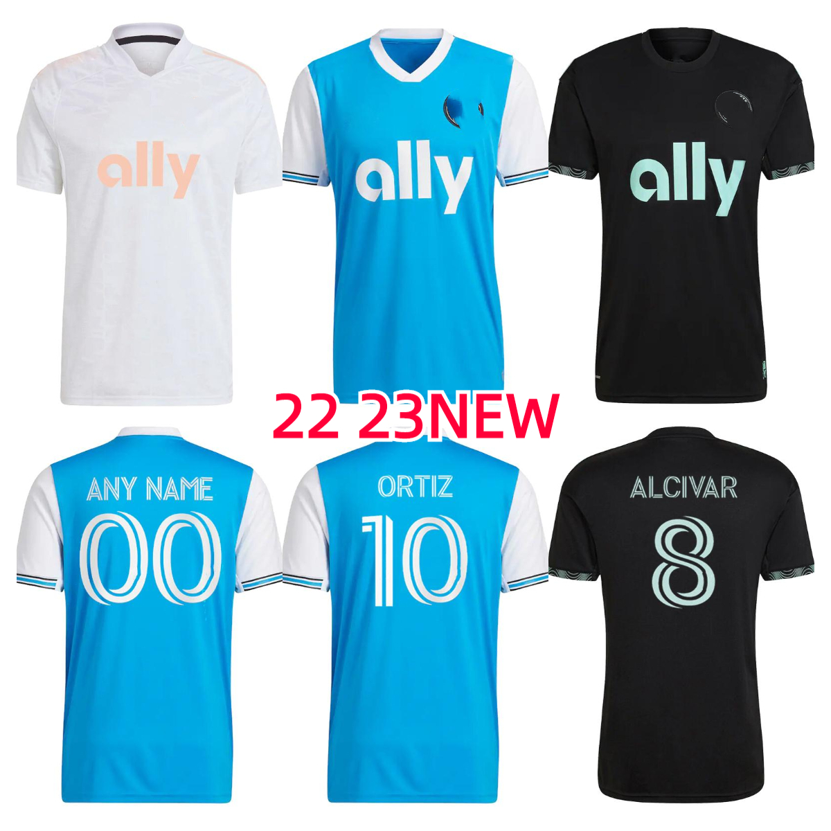 22 23 Charlotte FC SWIDERSKI Men Soccer Jerseys 2022 2023 FUCHS BENDER ORTIZ ALCIVAR RUIZ WALKES ARMOUR Home Away White Joint Version Shirt Adult Uniform, Black
22 23 Charlotte FC SWIDERSKI Men Soccer Jerseys 2022 2023 FUCHS BENDER ORTIZ ALCIVAR RUIZ WALKES ARMOUR Home Away White Joint Version Shirt Adult Uniform, Black