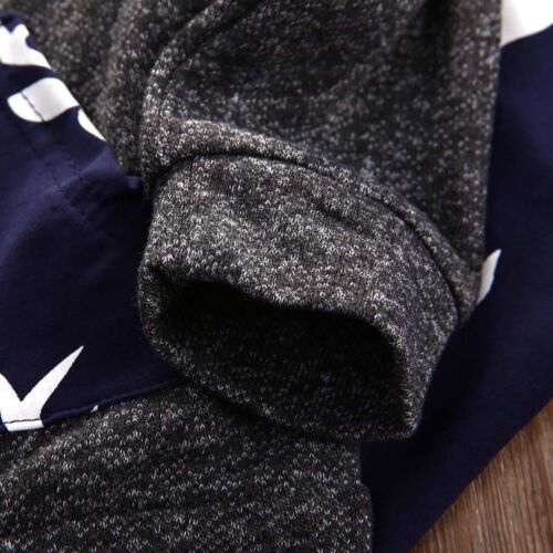 Clothing Sets Citgeett Spring Baby Boy Girl Infant Clothes Autumn Winter Hooded TopsPants 2PCS Set Outfits Deer Christmas 220922