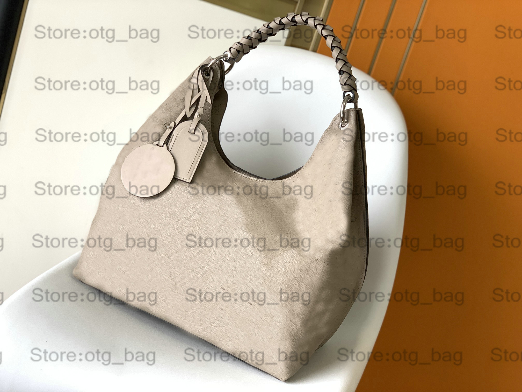 Classic Designers Luxurys Women Shoulder Bag Taurillon Leather Letter Handbag Hollow Out Real Leather designer Carmel Hobo M53188 Shopping Bags Lady Purse Tote