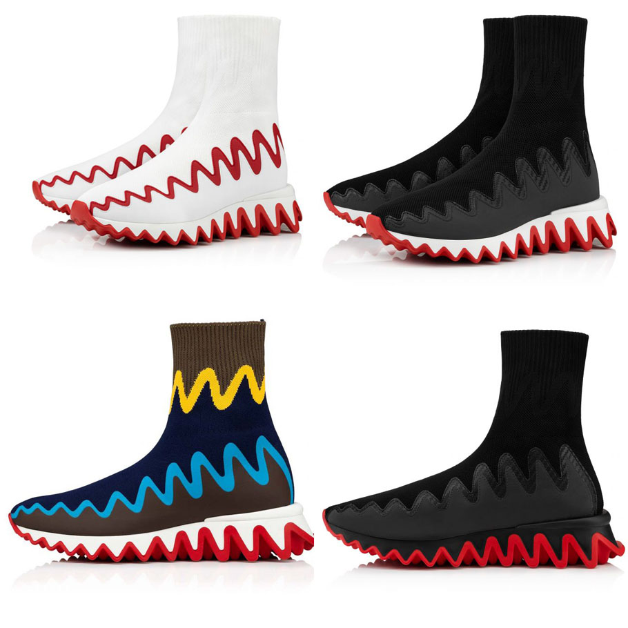 Luxury designer Ankle boots for Women Men boot Sharky Sock knit elastic reds sole shark rubber black white mesh winter pop shoes with boxes 35-46
Luxury designer Ankle boots for Women Men boot Sharky Sock knit elastic reds sole shark rubber black white mesh winter pop shoes with boxes 35-46