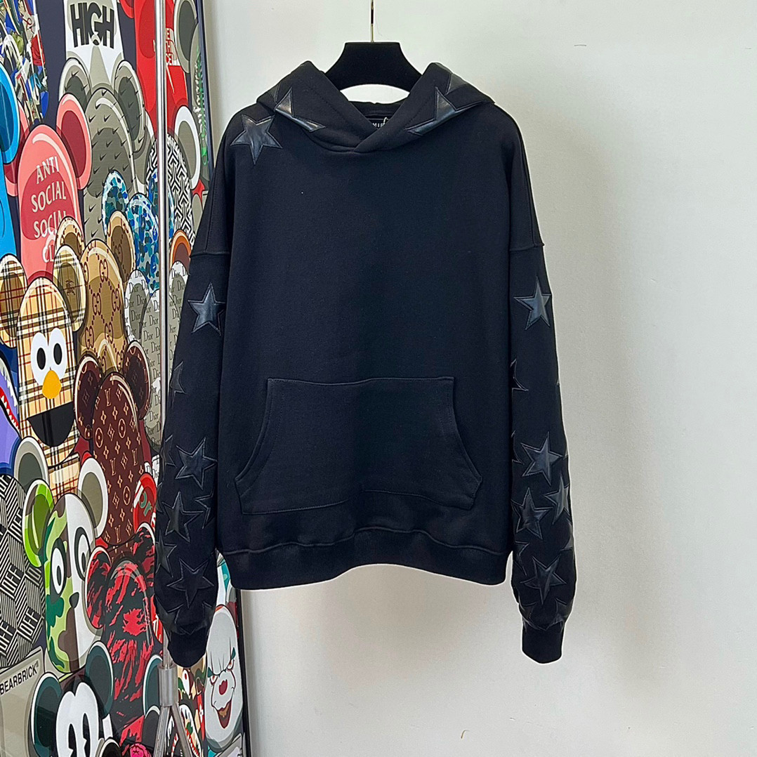 Mens Designer hooded Hoodies mens Sweatshirts Womens Long sleeve Leather pentacle Fashion men Hoodie Solid Sweatshirt Sportswea
Mens Designer hooded Hoodies mens Sweatshirts Womens Long sleeve Leather pentacle Fashion men Hoodie Solid Sweatshirt Sportswea