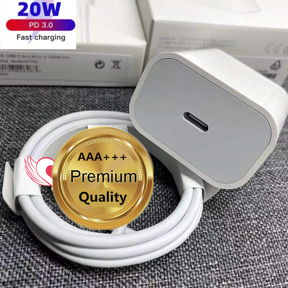 100% Fast Chargers 20W US EU Plug PD USB-C Quick Charge QC 3.0 Dual USB Travel Wall Charger Adapter with box
100% Fast Chargers 20W US EU Plug PD USB-C Quick Charge QC 3.0 Dual USB Travel Wall Charger Adapter with box
