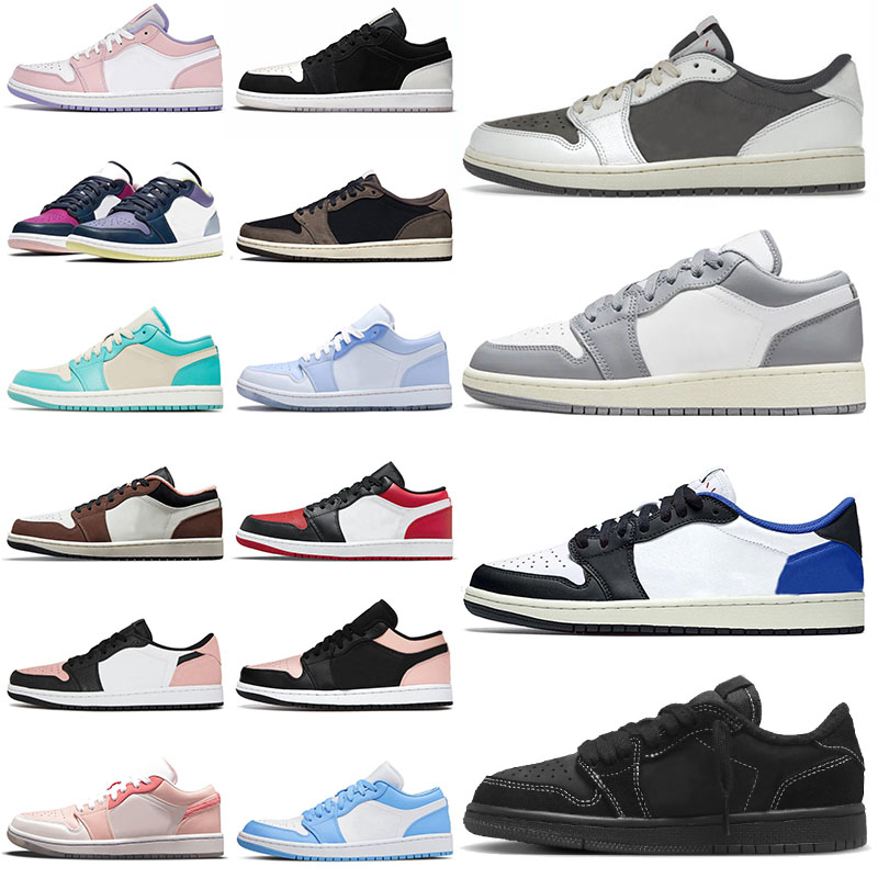 New Jumpman 1 1s Low Basketball Shoes Men Women Designer Ts x Reverse Mocha Fragment Black Phantom Bleached Coral Mighty Swooshers Pink Sneakers Trainers Big Size 12, 36-47
New Jumpman 1 1s Low Basketball Shoes Men Women Designer Ts x Reverse Mocha Fragment Black Phantom Bleached Coral Mighty Swooshers Pink Sneakers Trainers Big Size 12, 36-47