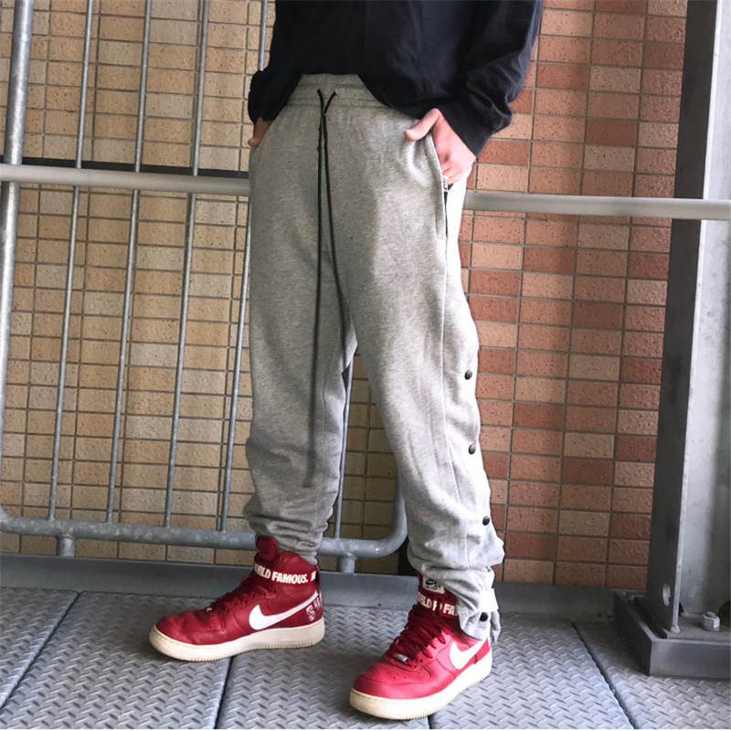Men's Pants Hip Hop Jogging Fashion Buttons Gyms Casual Street Apparel Cargo Men Fastener 220922Z