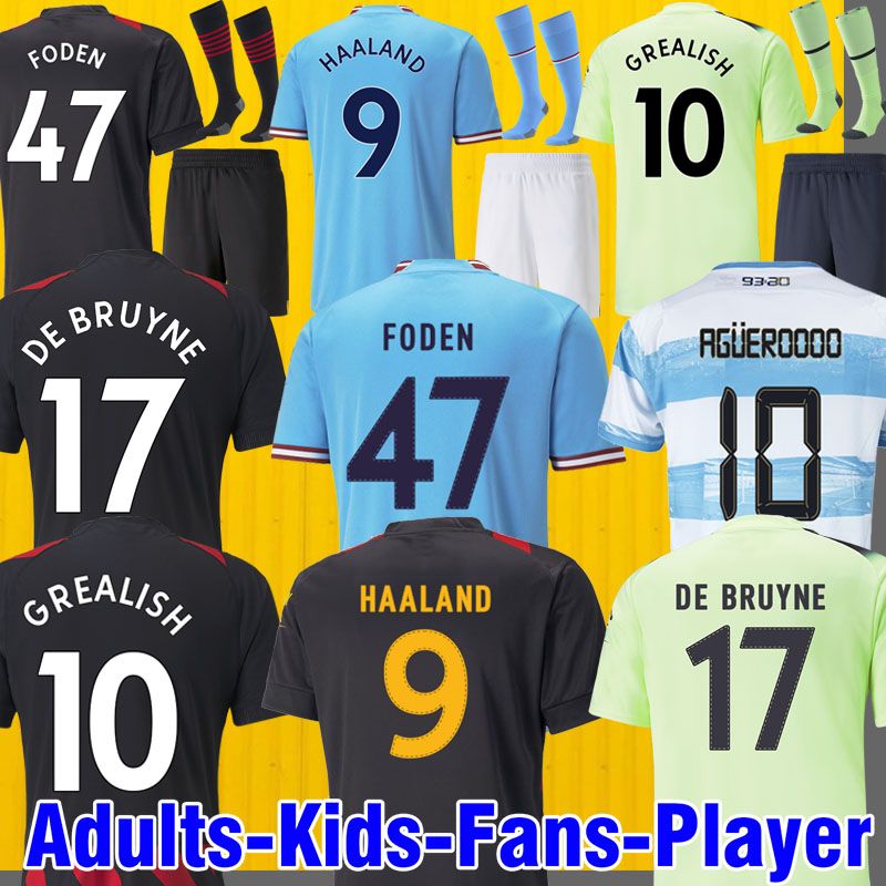 22 23 HAALAND Manchester SOCCER JERSEYS City GREALISH STERLING MANS CITY player DE BRUYNE FODEN 22 23 NEW football tops shirt kids kit, Third patch 1
22 23 HAALAND Manchester SOCCER JERSEYS City GREALISH STERLING MANS CITY player DE BRUYNE FODEN 22 23 NEW football tops shirt kids kit, Third patch 1