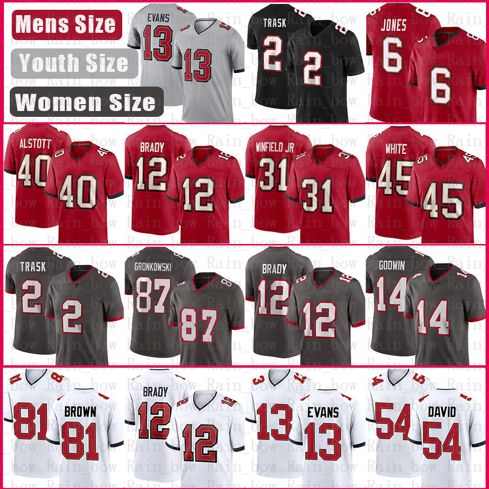 Tom Brady Buccaneeres Football Jersey Julio Jones Mike Evans Devin White Chris Godwin Kyle Tampas Bayes Trask Antoine Winfield Jr. Carlton Davis III Vita Vea Alstott, Youth size s-xl(haid)
Tom Brady Buccaneeres Football Jersey Julio Jones Mike Evans Devin White Chris Godwin Kyle Tampas Bayes Trask Antoine Winfield Jr. Carlton Davis III Vita Vea Alstott, Youth size s-xl(haid)