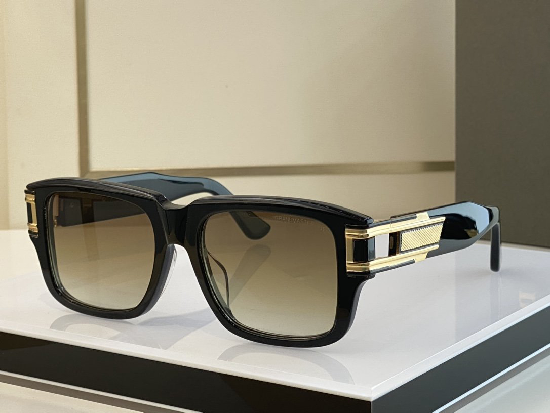 designer glasses sunglasses Fashion ins net red same men and women Classic Grandmaster TwoDT 2099 Gold Black Sier Frame Buffa Horn Gradient with Box w