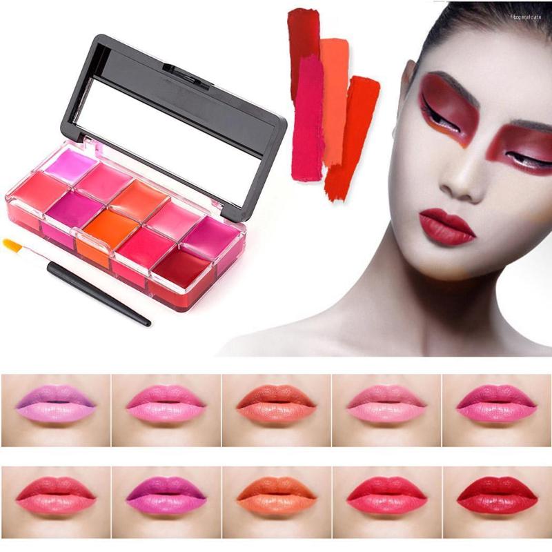Lip Balm Makeup Cosmetic Matte Long Lasting Waterproof Soft Cream Lipstick Palette Multi(10 Colors) 20g
Lip Balm Makeup Cosmetic Matte Long Lasting Waterproof Soft Cream Lipstick Palette Multi(10 Colors) 20g
