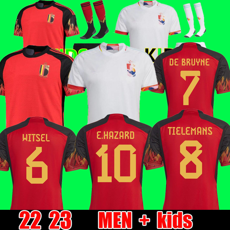 2022 Belgium Soccer Jersey fans player hazard COURTOIS LUKAKU TIELEMANS 22 23 Michy Batshuayi Kevin De Bruyne KOMPANY men kids Football Shirt Kits, 2022 away player
2022 Belgium Soccer Jersey fans player hazard COURTOIS LUKAKU TIELEMANS 22 23 Michy Batshuayi Kevin De Bruyne KOMPANY men kids Football Shirt Kits, 2022 away player