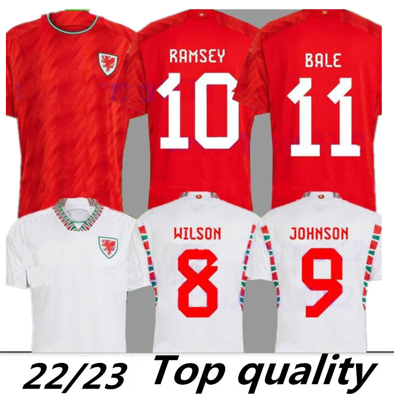 2022 Wales Soccer Jerseys BALE WILSON ALLEN RAMSEY wes 22 23 world National Team cup Rodon VOKES Home Football Shirt Short Sleeve Adult Uniforms fans version
2022 Wales Soccer Jerseys BALE WILSON ALLEN RAMSEY wes 22 23 world National Team cup Rodon VOKES Home Football Shirt Short Sleeve Adult Uniforms fans version