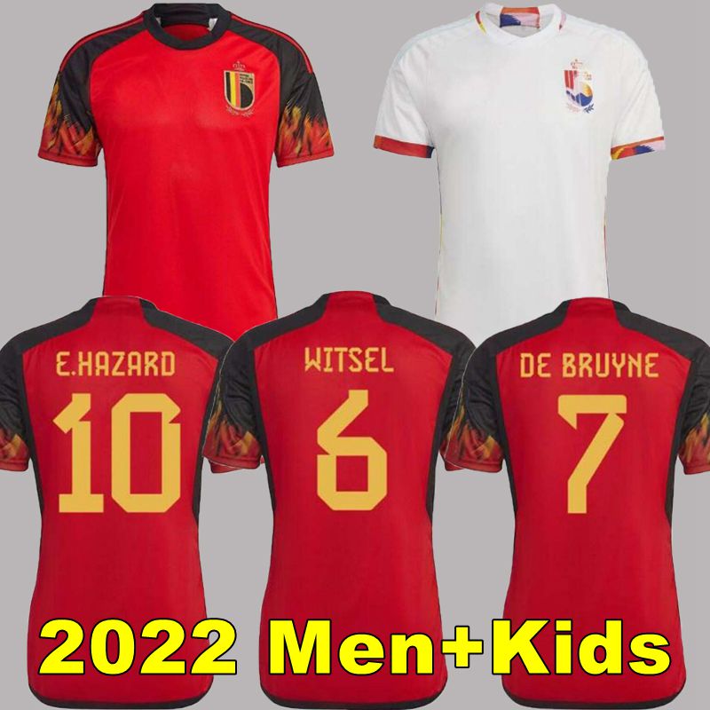 BELGIUM 2022 World Cup soccer jerseys National Team DE BRUYNE HAZARD COURTOIS LUKAKU TIELEMANS 22 23 Michy Batshuayi Kevin KOMPANY men kids set Football Shirt Kits, 2022 home kids
BELGIUM 2022 World Cup soccer jerseys National Team DE BRUYNE HAZARD COURTOIS LUKAKU TIELEMANS 22 23 Michy Batshuayi Kevin KOMPANY men kids set Football Shirt Kits, 2022 home kids
