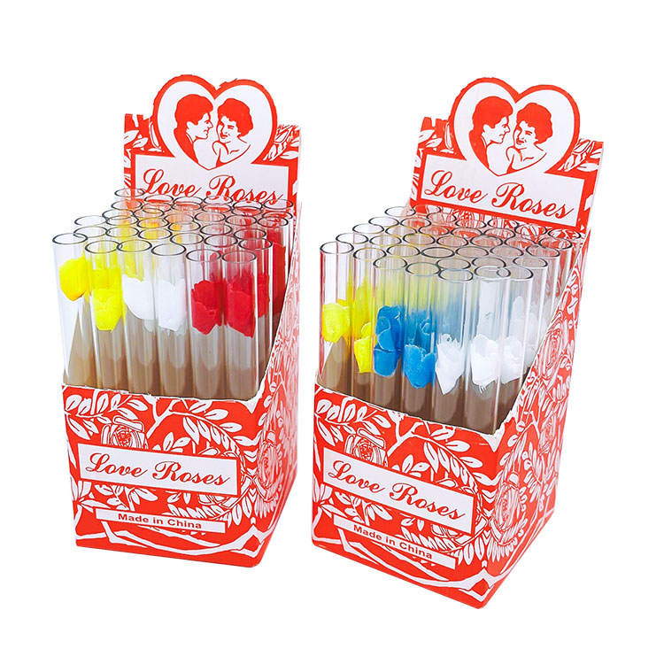 Love Rose Glass smoke pipes with Plastic Flower Inside 36pcs in one box tobacco pipes smoking accessory
Love Rose Glass smoke pipes with Plastic Flower Inside 36pcs in one box tobacco pipes smoking accessory