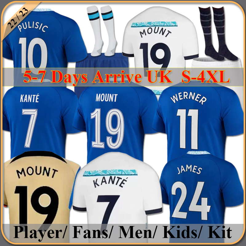 22 23 CFC Soccer Jersey PULISIC MOUNT HAVERTZ STERLING JORGINHO 2022 2023 football shirt men kids set kits KOULIBALY KANTE uniform socks Mendy T. SILVA JAMES CUCURELLA, 22/23 third player+epl
22 23 CFC Soccer Jersey PULISIC MOUNT HAVERTZ STERLING JORGINHO 2022 2023 football shirt men kids set kits KOULIBALY KANTE uniform socks Mendy T. SILVA JAMES CUCURELLA, 22/23 third player+epl