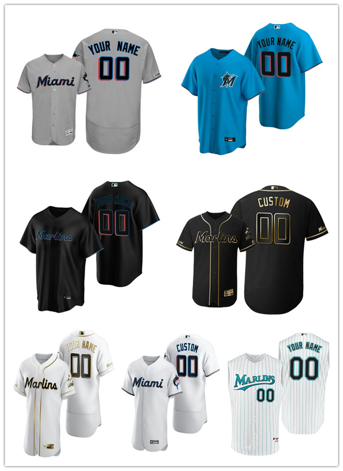 Custom Men women youth Miami''Marlins''White blue gray BLACK Authentic 2020 Road Jersey
Custom Men women youth Miami''Marlins''White blue gray BLACK Authentic 2020 Road Jersey