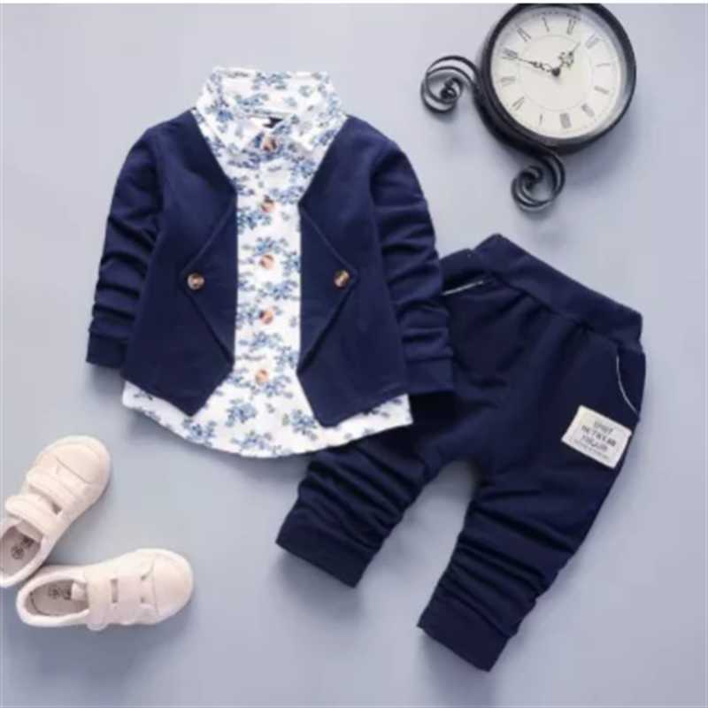 Baby Boys Clothes Sets Autumn Spring Infant Tracksuits Toddler Cotton denim set Outfits for Newborn Boys Clothes Suits