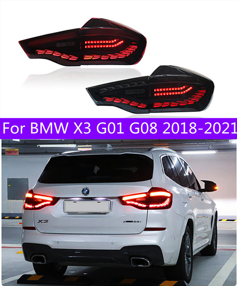 Automotive Accessories Tail Lamp for BMW X3 LED Taillights 20 18-2021 G01 F97 Rear Fog Brake Turn Signal Lights