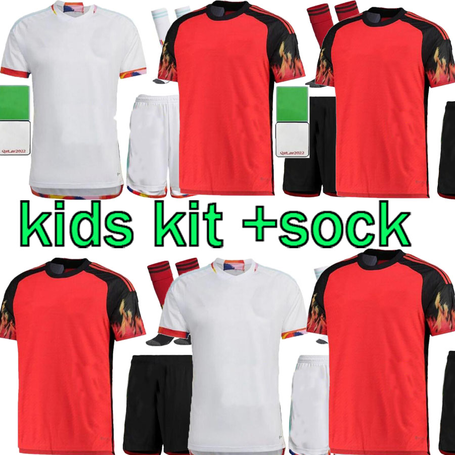 BELGIUM 2022 2023 World Cup soccer jerseys National Team DE BRUYNE HAZARD COURTOIS LUKAKU TIELEMANS 22 23 Michy Batshuayi Kevin kids set Football Shirt Kits, Black
BELGIUM 2022 2023 World Cup soccer jerseys National Team DE BRUYNE HAZARD COURTOIS LUKAKU TIELEMANS 22 23 Michy Batshuayi Kevin kids set Football Shirt Kits, Black