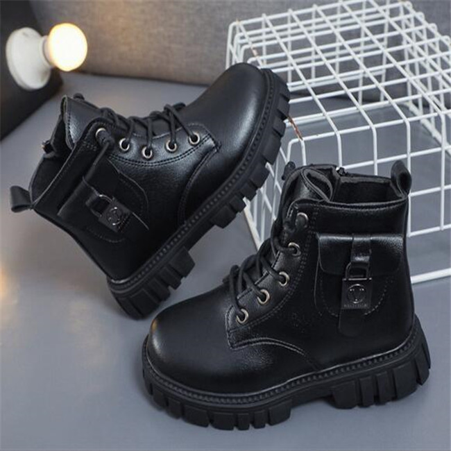 Autumn Winter Children Boots Toddler Baby Fashion Martin Boot Kids Shoes Boys Girls Snow Boots