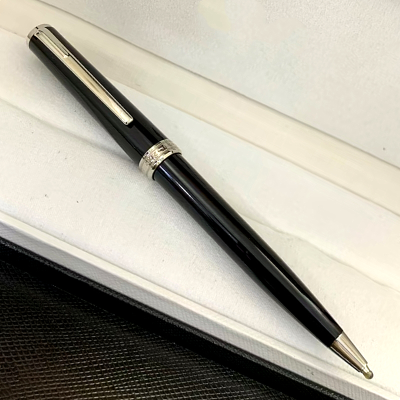 Promotion black ballpoint pen school office stationery luxurs gel Roller ball pens