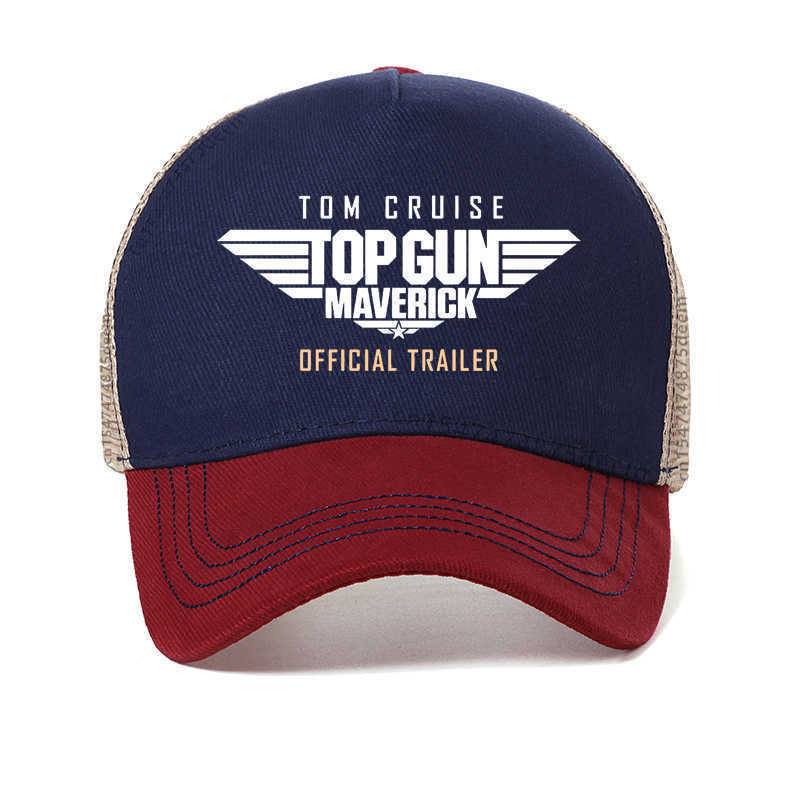 Ball Caps Top Gun 2 Maverick Atmungsaktives Baseball Cap Unisex Summer Men Cool Mesh Tikka Hats Unisex Adjustable Snapback hat Casquette T220923, Navy blue
Ball Caps Top Gun 2 Maverick Atmungsaktives Baseball Cap Unisex Summer Men Cool Mesh Tikka Hats Unisex Adjustable Snapback hat Casquette T220923, Navy blue