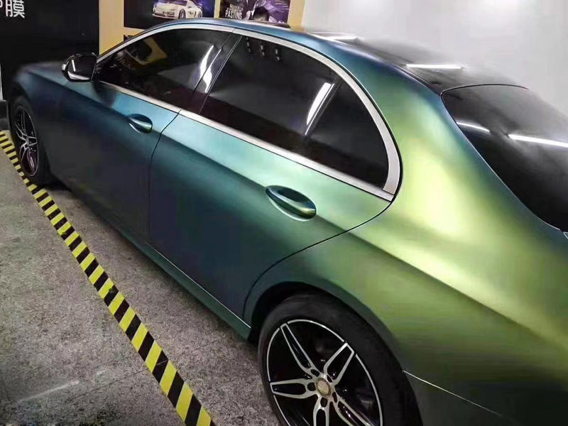 Premium Matte Metallic Jungle Green Vinyl Wrap Film Metal Forest Green Car Wrapping Foil with Air Channel Release Adhesive Decal