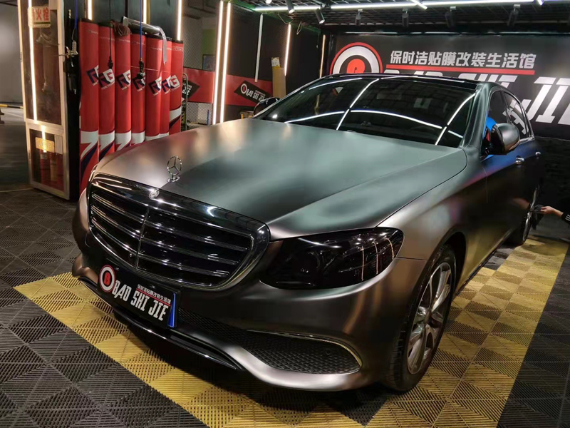 Premium Pearl Matte Metallic Space Grey Vinyl Wrap Film Dark Gray Metal Car Wrapping Foil with Air Channel Release Adhesive Decal