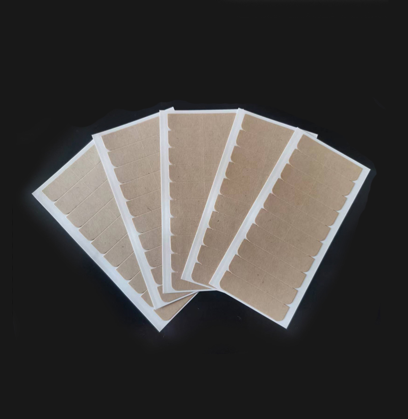 50Pcs Tape Hair Extension Tool Double Sided Lasting Sticky Glue Wig Adheisve