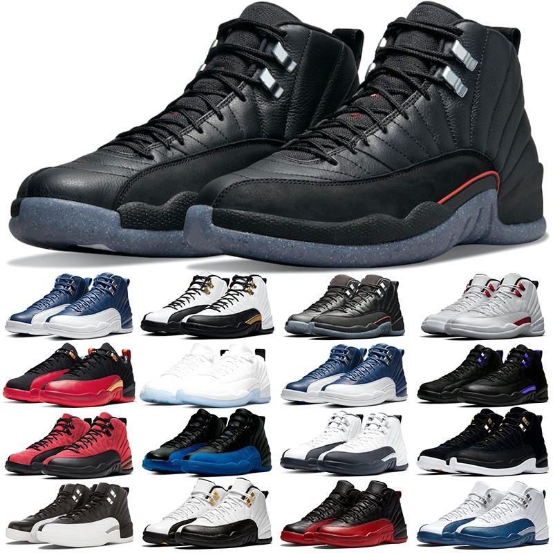 Basketball Shoes Casual Sneakers Sports Trainers Royalty Playoffs Utility Twist Reverse Flu Game University Blue Jumpman 12 12S Mens Womens