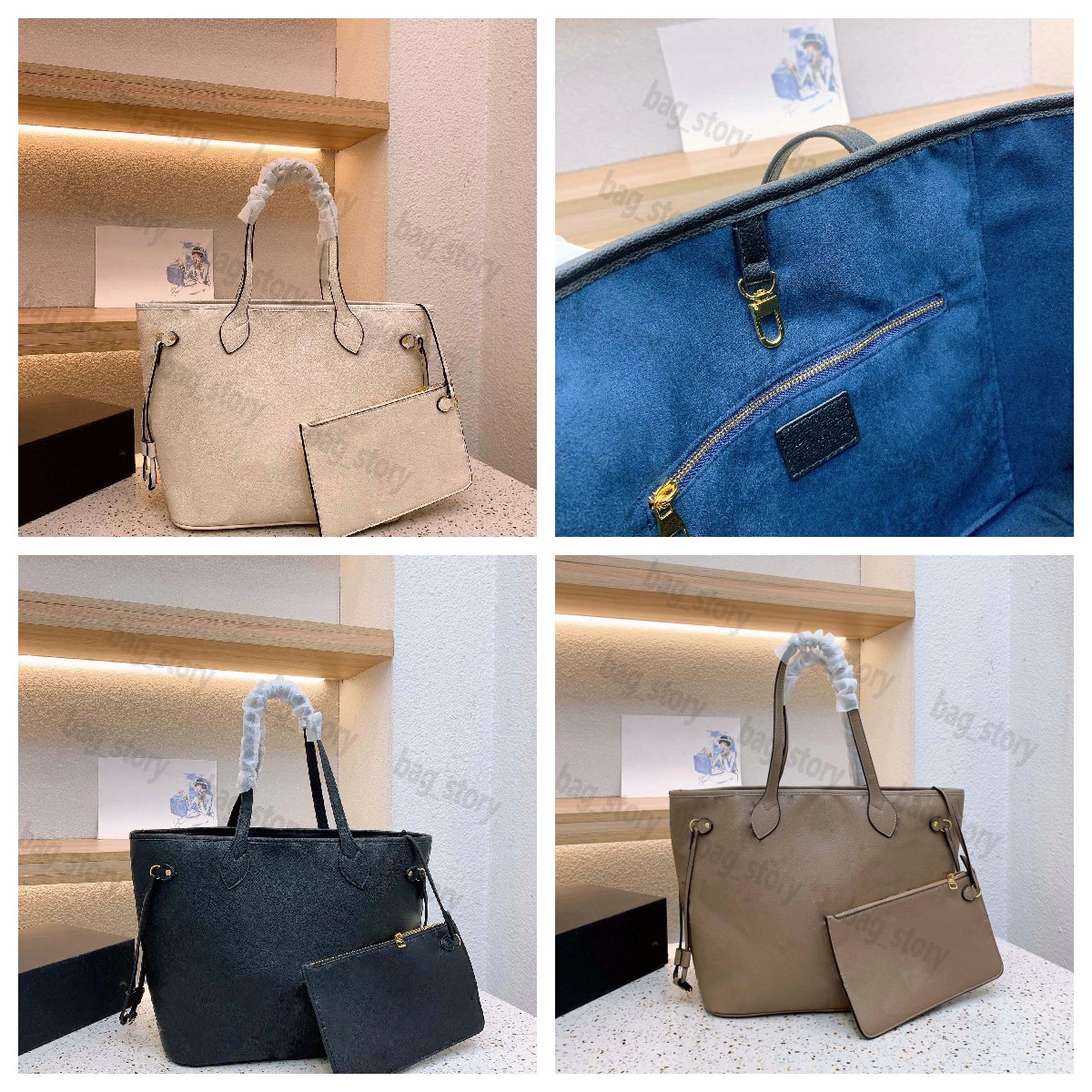 FW22 Tote Bag Designer Never MM GM Full Handbag Sandbeach Shopping Totes Jacquard Monograms Letters Leather Vintage Outdoor Fulls Hobo Large Capacity Shell Luggage
FW22 Tote Bag Designer Never MM GM Full Handbag Sandbeach Shopping Totes Jacquard Monograms Letters Leather Vintage Outdoor Fulls Hobo Large Capacity Shell Luggage