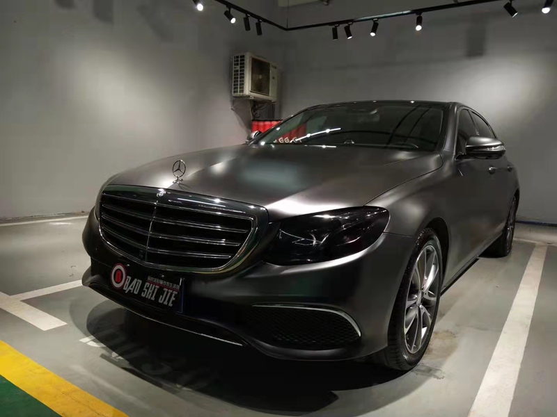 Premium Pearl Matte Metallic Space Grey Vinyl Wrap Film Dark Gray Metal Car Wrapping Foil with Air Channel Release Adhesive Decal