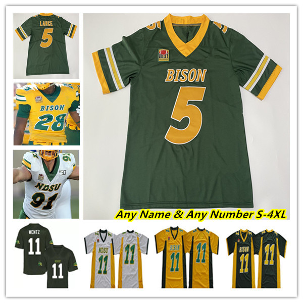 North Dakota State Bison NDSU College Football Jerseys Cam Miller Cole Payton Hunter Luepke Johnson Noah Gindorff Zach Mathis James Kaczor Trey Lance Carson Wentz 4X, Yellow with name 150th
North Dakota State Bison NDSU College Football Jerseys Cam Miller Cole Payton Hunter Luepke Johnson Noah Gindorff Zach Mathis James Kaczor Trey Lance Carson Wentz 4X, Yellow with name 150th