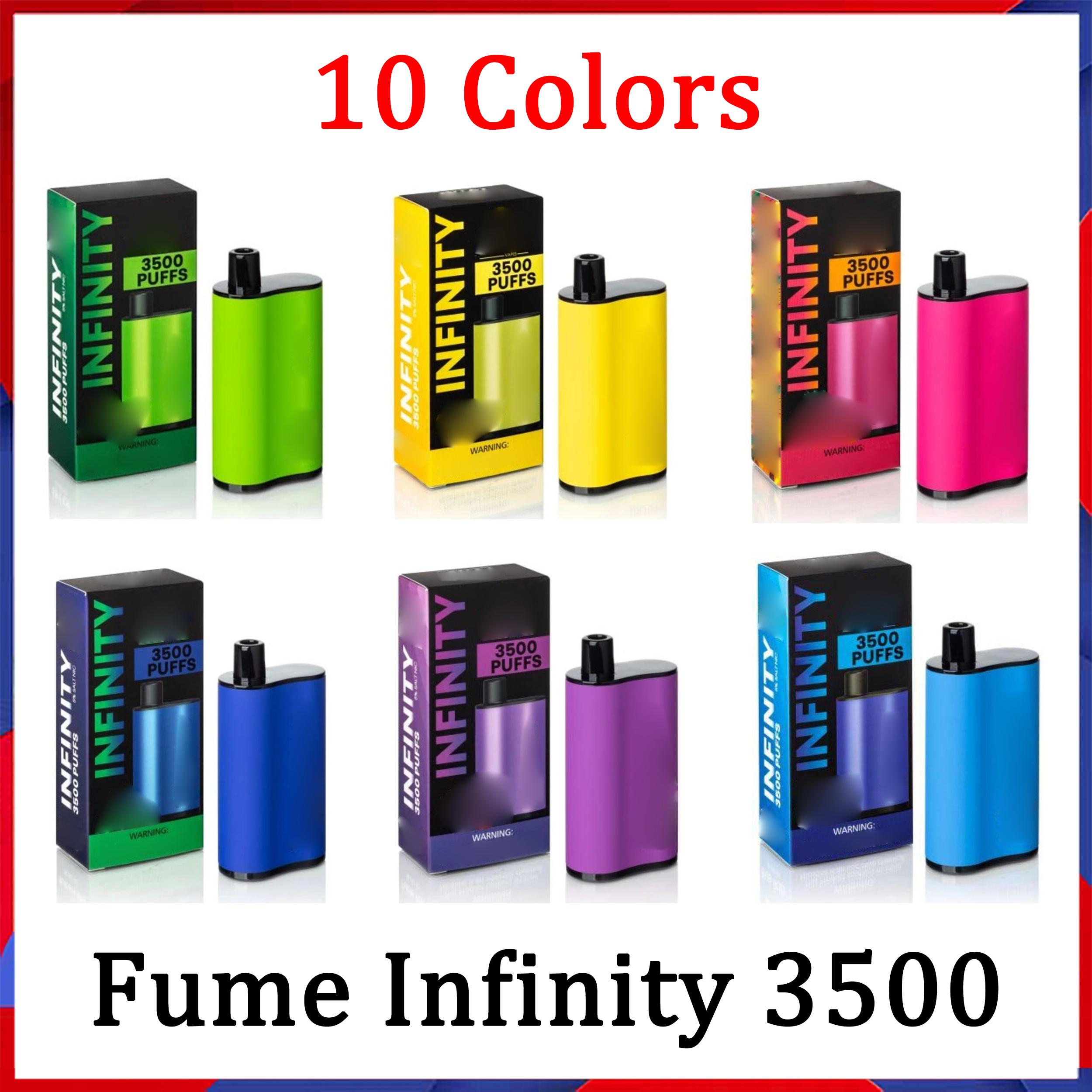 Fumed INFINITY Disposable E cigarettes 1500mah Battery Capacity 12ml With 3500 puffs Extra ULTRA Vape Pen 100% High
Fumed INFINITY Disposable E cigarettes 1500mah Battery Capacity 12ml With 3500 puffs Extra ULTRA Vape Pen 100% High