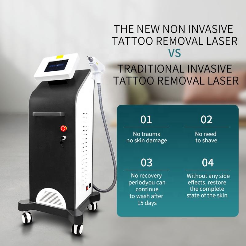 ND YAG Laser Tattoo Removal Wash Eyebrow Pigmentation Carbon Peeling Skin Rejuvenation Whitening