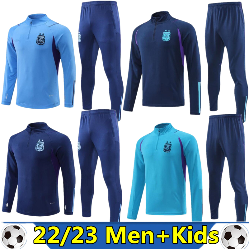 Thai quality up to date Argentina soccer adult long-sleeved 2022 half-pull training suit kids jersey MARADONA DI MARIA Men kit TRACKSUIT sets SUIT football shirt 666, White
Thai quality up to date Argentina soccer adult long-sleeved 2022 half-pull training suit kids jersey MARADONA DI MARIA Men kit TRACKSUIT sets SUIT football shirt 666, White