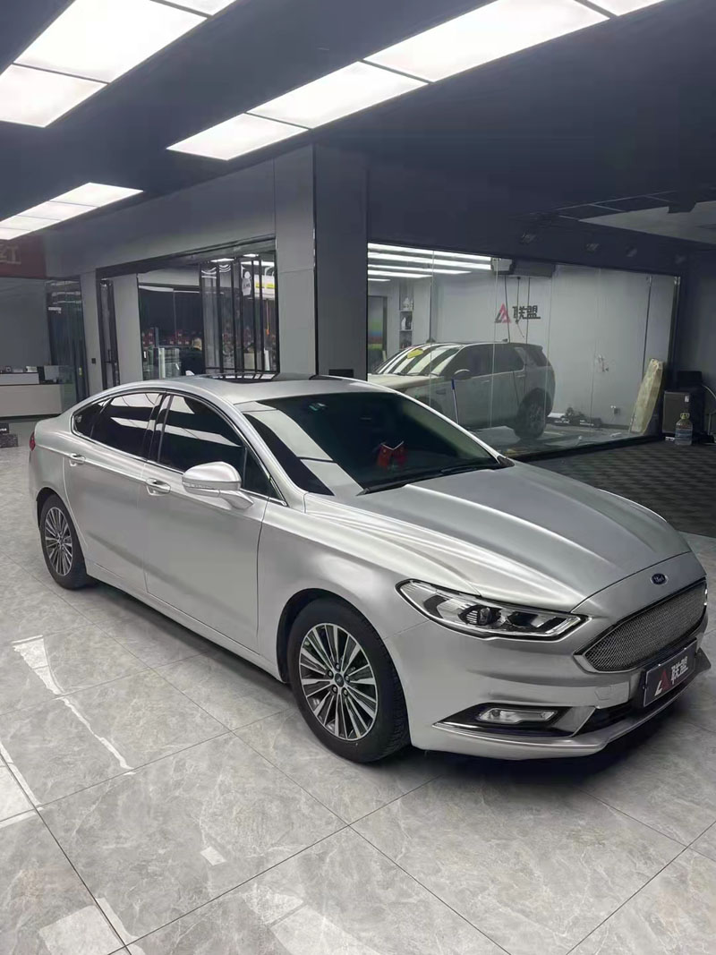 Premium Pearl Matte Metallic Silver Vinyl Wrap Film Adhesive Decal Car Wrapping Roll with Air Release Channel