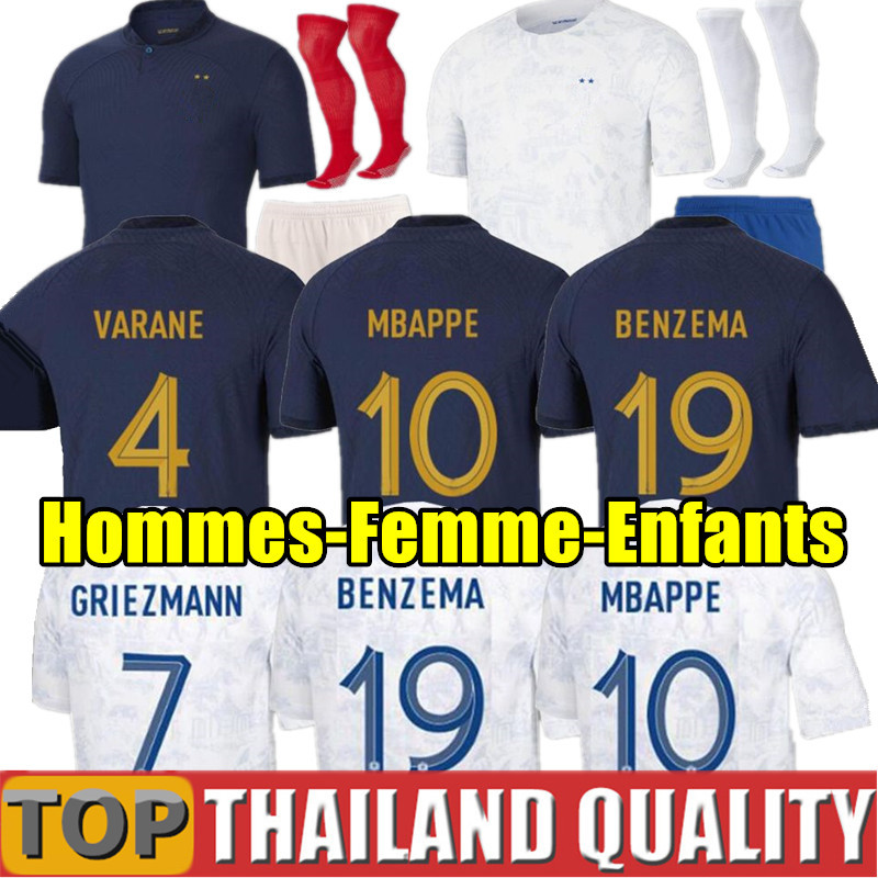 Maillots de football 2022 Soccer Jersey French BENZEMA Football shirts MBAPPE GRIEZMANN POGBA kante maillot foot kit top shirt hommes enfants MEN kids set uniform, 2022 away + patches - men
Maillots de football 2022 Soccer Jersey French BENZEMA Football shirts MBAPPE GRIEZMANN POGBA kante maillot foot kit top shirt hommes enfants MEN kids set uniform, 2022 away + patches - men