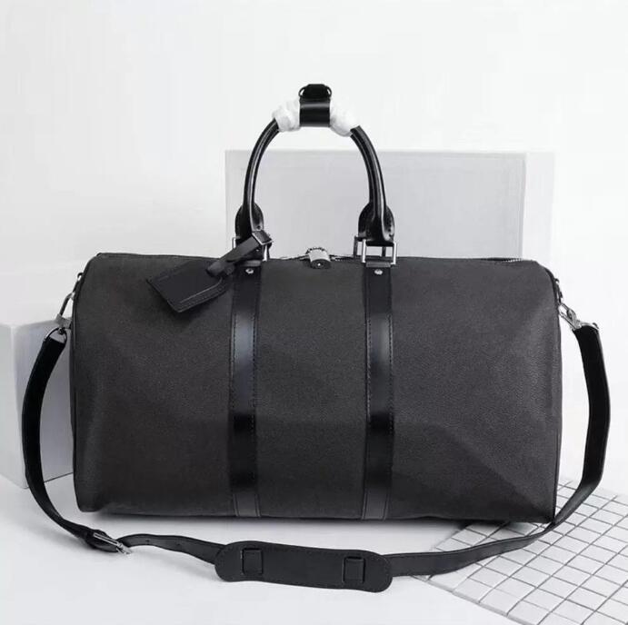 Top Quality Men Duffle keepall Bag Women Hand Luggage Travel Bags Men's Pu Leather Handbags Large CrossBody Bags Totes 55cm
Top Quality Men Duffle keepall Bag Women Hand Luggage Travel Bags Men's Pu Leather Handbags Large CrossBody Bags Totes 55cm