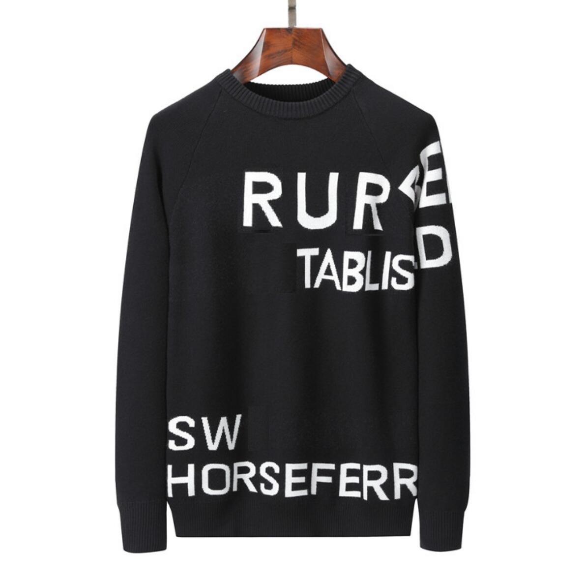 Designer Jumper Sweater Men's Women's Letter Printed Classic Casual Black color Autumn Winter Warm and Comfortable Fashion Retro Pullover Sweater
Designer Jumper Sweater Men's Women's Letter Printed Classic Casual Black color Autumn Winter Warm and Comfortable Fashion Retro Pullover Sweater