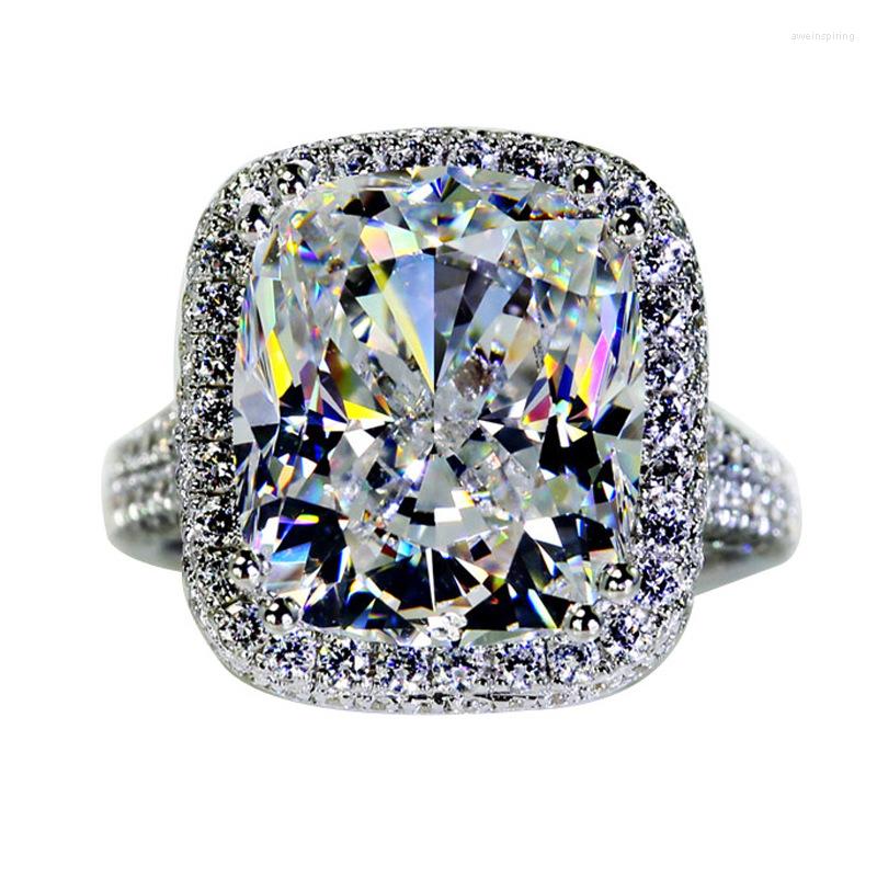 Cluster Rings DIWENFU 14K White Gold Moissanite Ring For Women Anillos De Bizuteria Wedding Bands Jewelry Box Anel Gemstone
Cluster Rings DIWENFU 14K White Gold Moissanite Ring For Women Anillos De Bizuteria Wedding Bands Jewelry Box Anel Gemstone