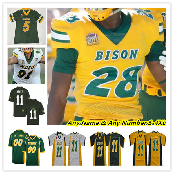 Ncaa College North Dakota State Bison NDSU Football Jerseys Cam Miller Cole Payton TaMerik Williams Hunter Luepke Noah Gindorff Zach Mathis Dominic Gonnella Lance