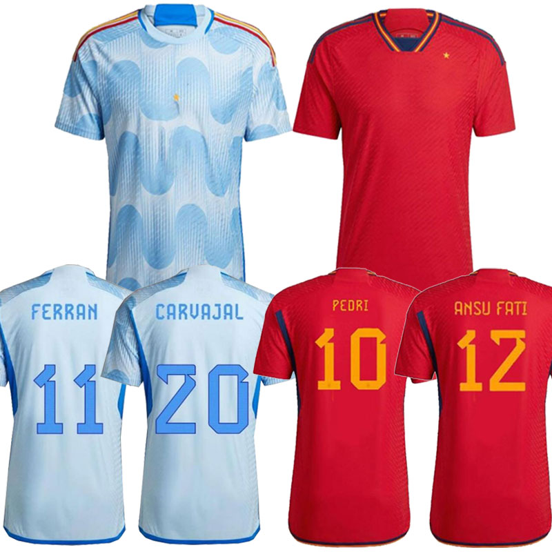 2022 2023 Player version Espana soccer jersey MORATA GERARD PEDRI FERRAN KOKE SARABIA Spain 21 22 23 Maillot Foot FANS ADAMA RAMOS THIAGO football shirt man kids kit
2022 2023 Player version Espana soccer jersey MORATA GERARD PEDRI FERRAN KOKE SARABIA Spain 21 22 23 Maillot Foot FANS ADAMA RAMOS THIAGO football shirt man kids kit